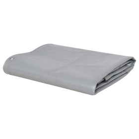 Tarpaulin 2.1 oz/ft² 9.8'x13.1' Gray