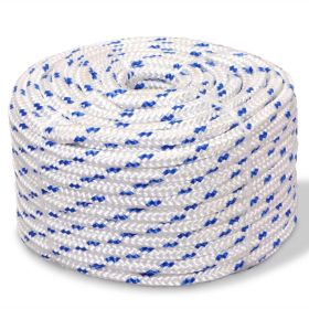 Marine Rope Polypropylene 0.55" 1968.5" White