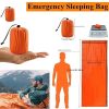 Outdoor Life Emergency Sleeping Bag; Warm Waterproof Mylar First Aid Camping Survival Gear