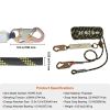 Outdoor Vertical Lifeline Assembly Fall Protection Rope